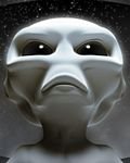 pic for White Alien Head